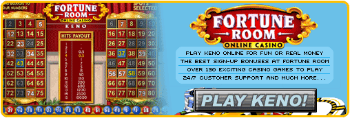 keno spelen bij fortune casino